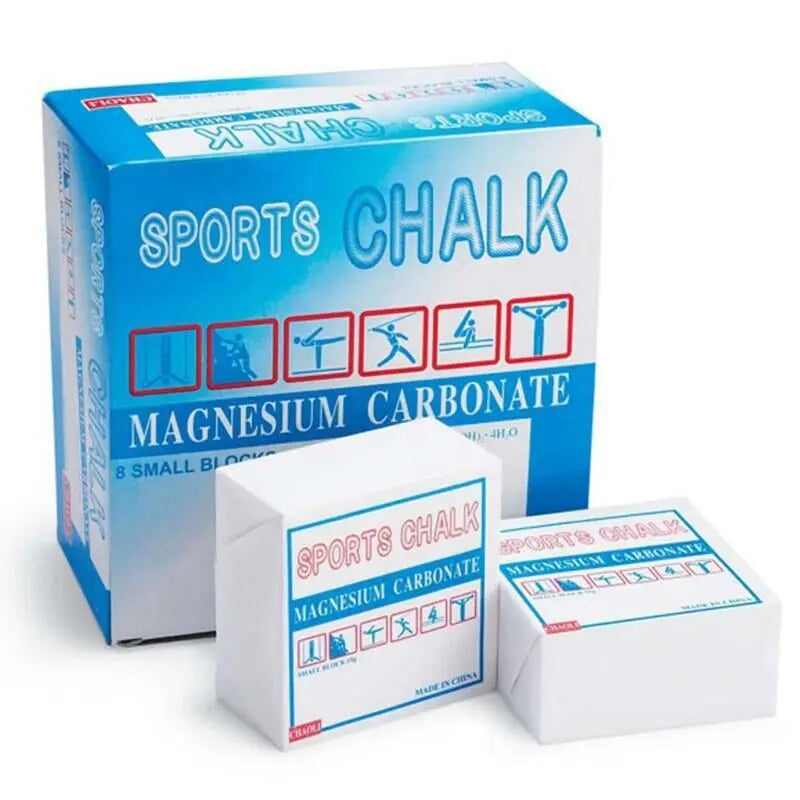 2/4/8pcs Sports Magnesium Powder Block Weight Lifting Climbing Horizontal Bar Fitness Anti Slip Gymnastic Magnesium Powder Block
