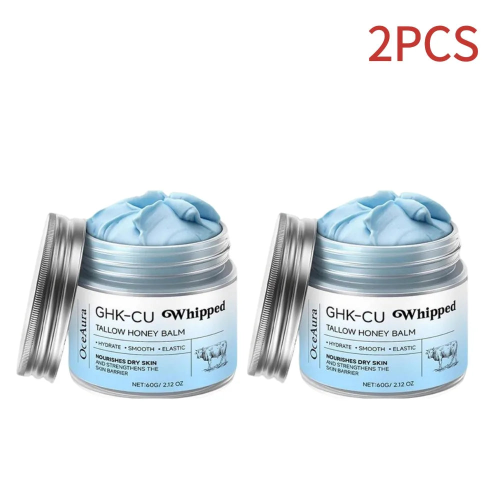 Copper Peptides GHK-Cu Beef Tallow Cream For Daily Care Not Greasy Deep Moisturizing Smoothing Skin Repair Skin Barrier Skincare