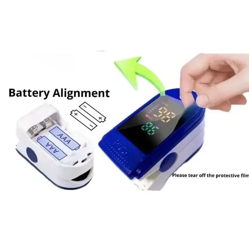 Baby Thermometers Pulse Oximeter Finger Digital Thermometer Accurate Oral Armpit Temperature Reading Fever Alert Termometer