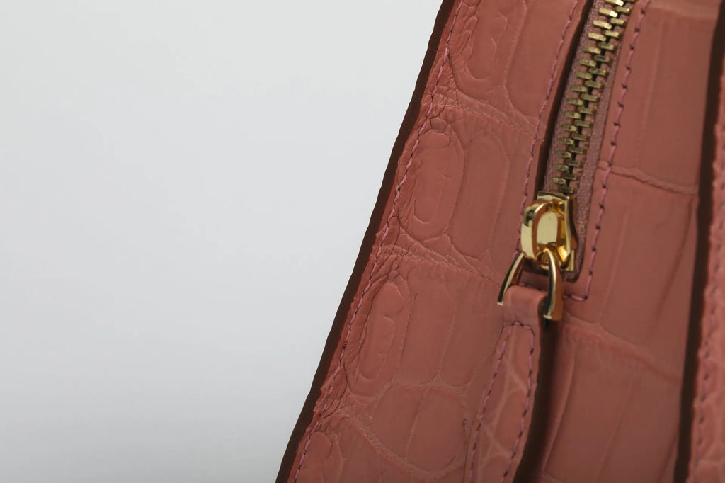 2025 New Designer Matte Crocodile Leather Women Handbag Genuine Leather Lady Tote Bag High Grade Large Capacity Shoulder Bag 45