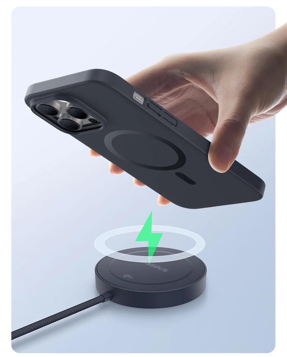 Magnetic Wireless Charger for iPhone 16 15 with Stand | Tidesmit Tidesmit