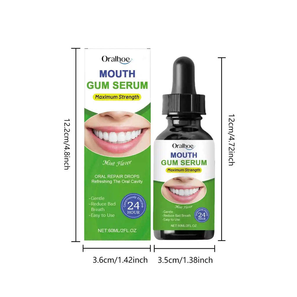 Tidesmit teeth whitening liquid for bad breath treatment, plaque removal, and gum pain relief