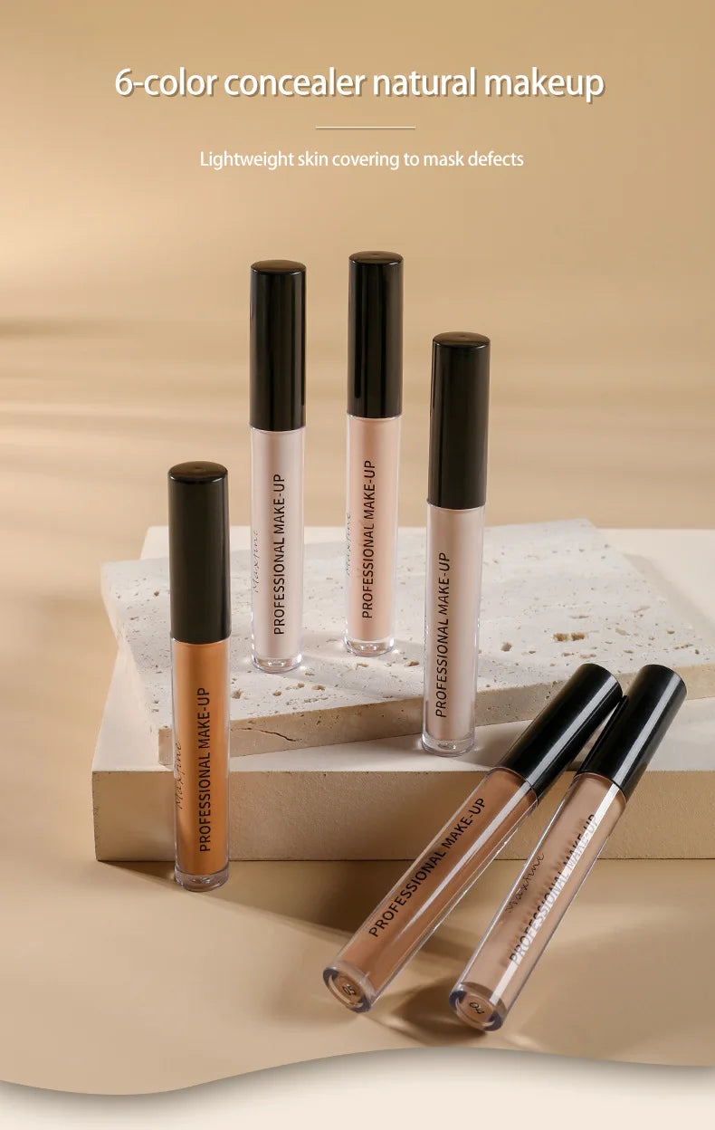Tidesmit liquid concealer shade swatch featuring matte high coverage waterproof and long lasting makeup texture