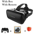 VR Headset for Smartphone – Adjustable 3D Goggles with Spatial Audio With Remote C Tidesmit