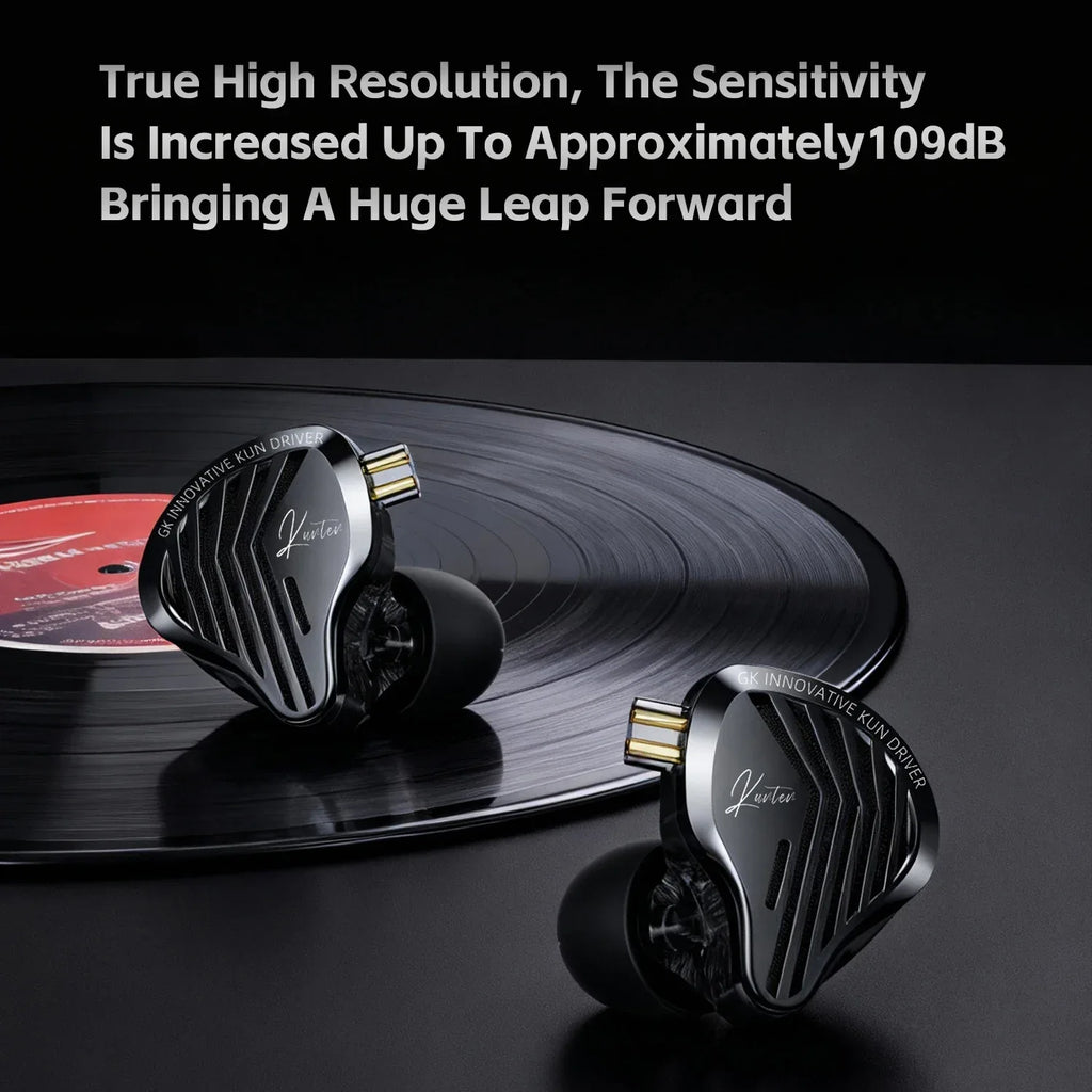 HiFi Wired Earbuds With Heavy Bass & Detachable 2-Pin Cable | Tidesmit Tidesmit