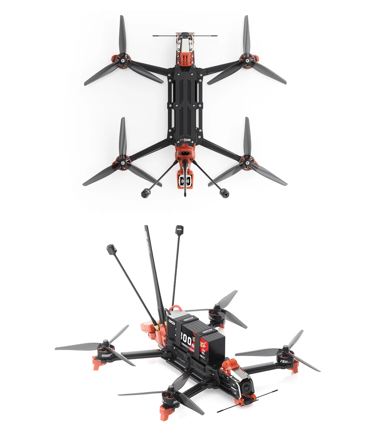 GEPRC MOZ7 V2 7-Inch Long Range FPV Drone - Reliable GPS Cinematic Kit Tidesmit