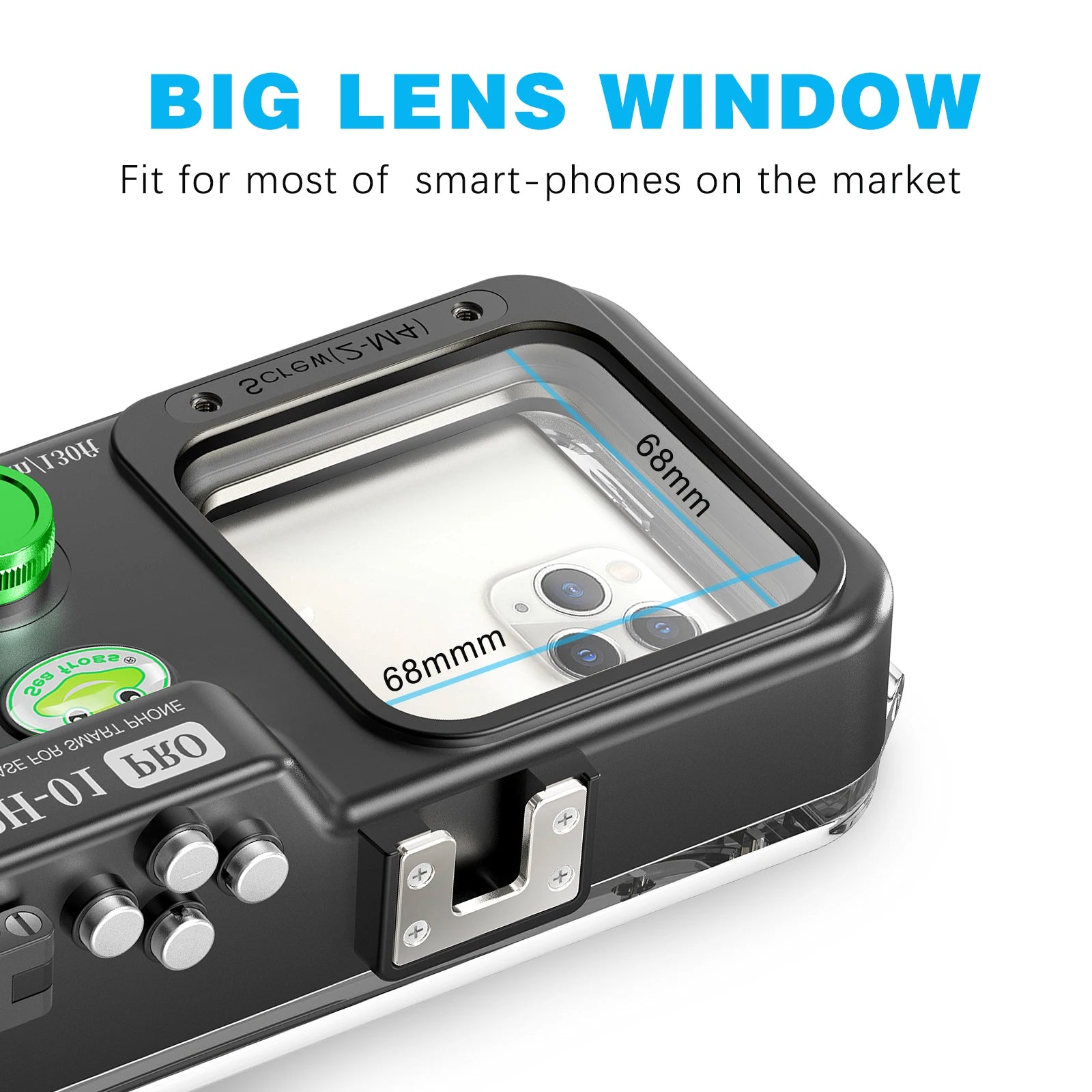 Universal Waterproof Phone Case - 40M Professional Diving Housing Tidesmit