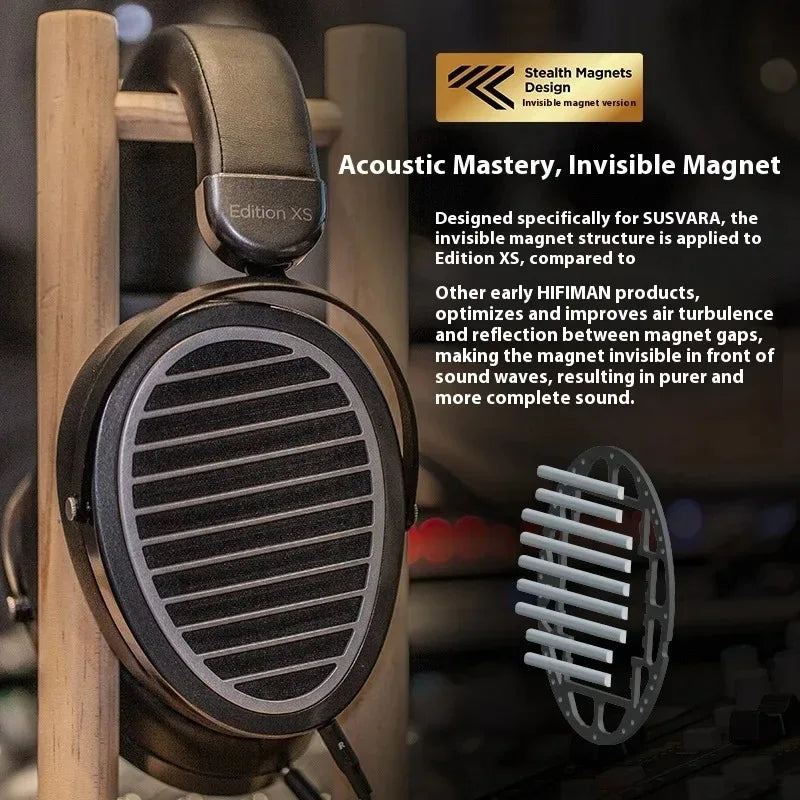 Planar Magnetic Open-Back Hi-Fi Headphones - Tidesmit Edition XS Tidesmit