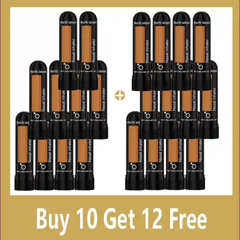 Nasal Sniffing Stick for Men - Daily Refreshing Inhalation | Tidesmit Lip Care Buy 10 Get 12 Free Tidesmit