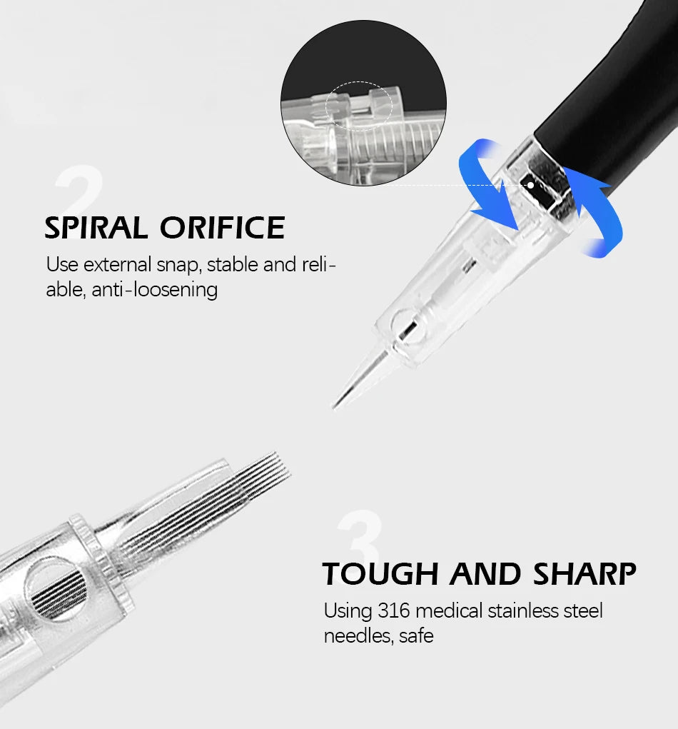 Professional PMU Machine | Rotary Microblading Pen for Precision Brows Permanent Makeup Machines Tidesmit