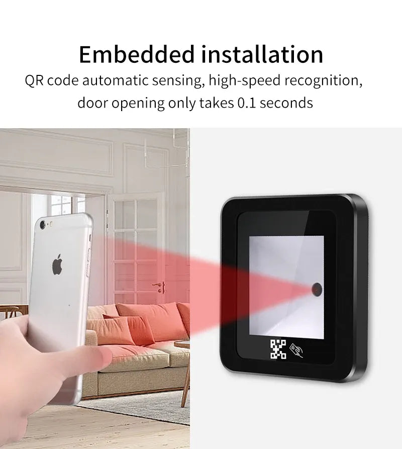 Embedded Barcode Scanner RS232 RS485 USB Wired Scanning Module RFID Card Reader High Speed QRcode USB Connect for 1D 2D QR Code