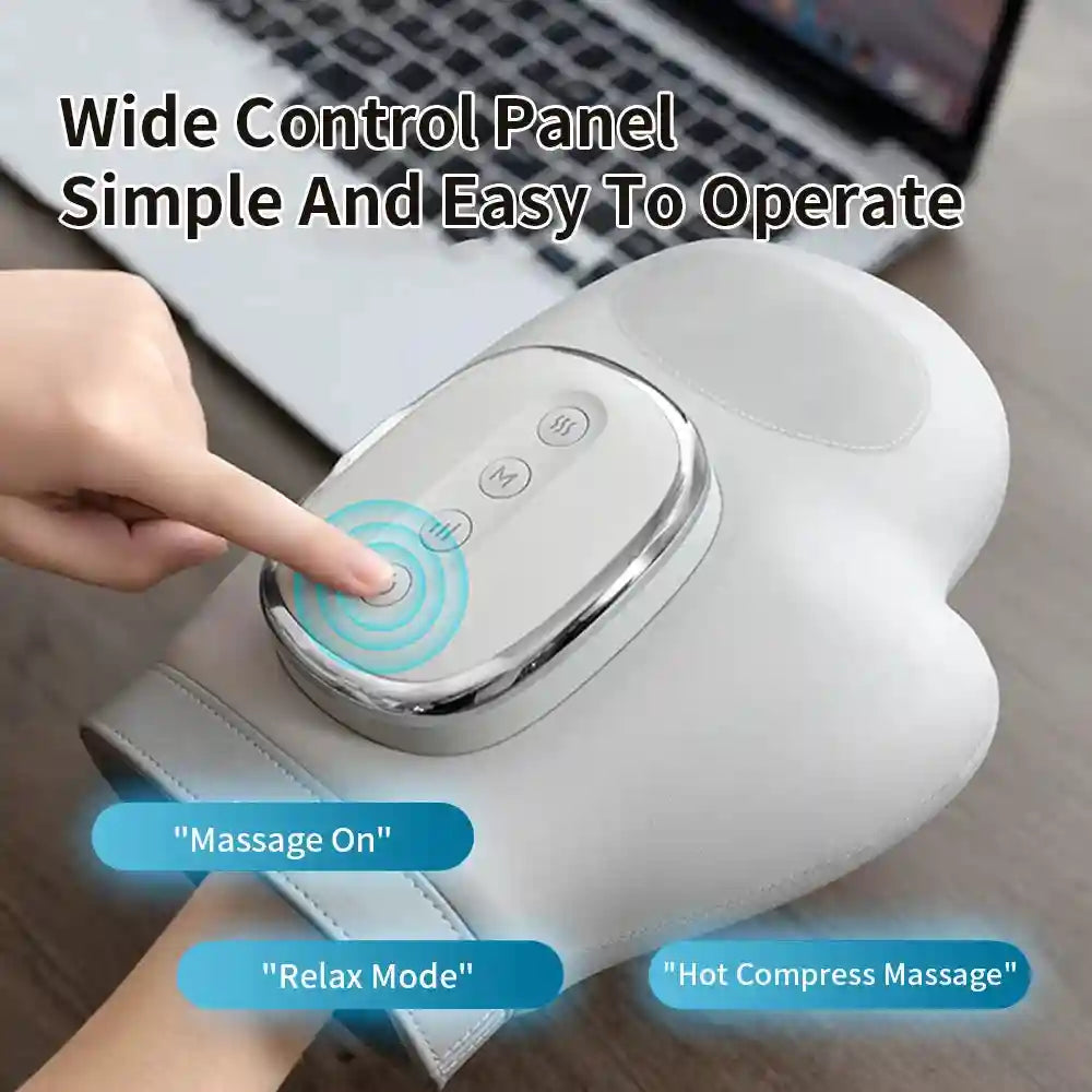 Tidesmit Electric Hand Massager with Heat Therapy and Air Compression Massage Roller Tidesmit