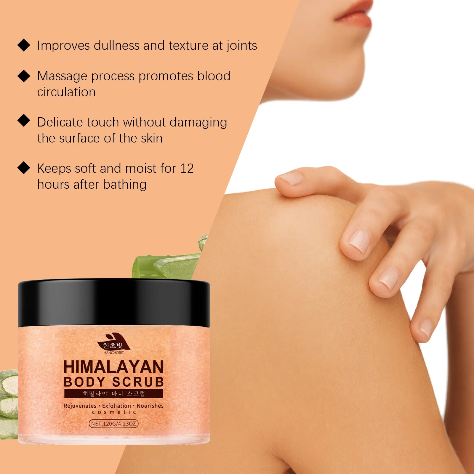 Himalayan Salt Body Scrub | Natural Exfoliating Treatment by Tidesmit Scrubs Treatments Tidesmit