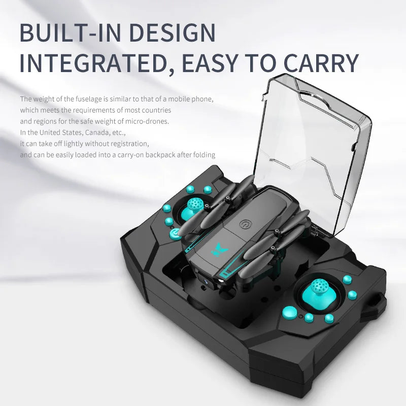 Mini 4K Camera Drone - Foldable WiFi FPV Quadcopter by Tidesmit Tidesmit