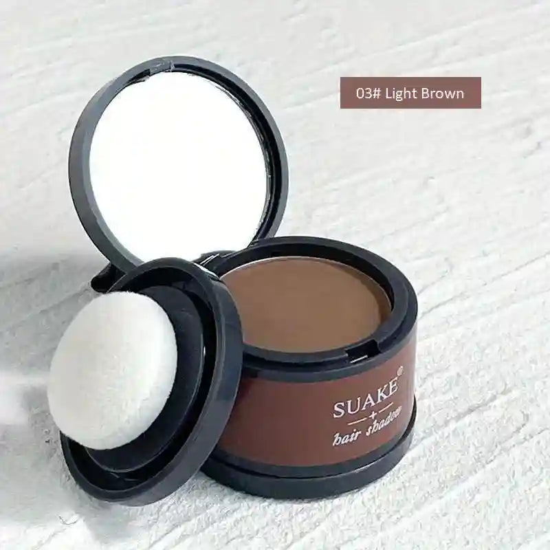 Tidesmit Hairline Contouring Powder shade swatch for natural forehead shadow filling and hair repair face makeup