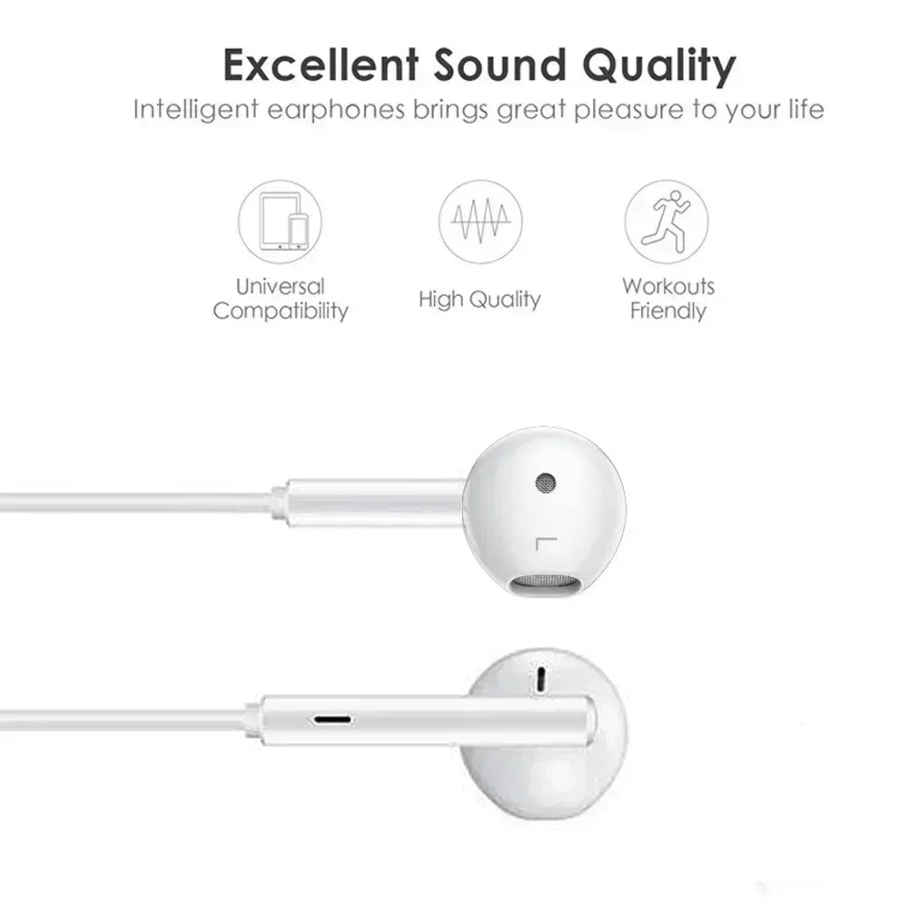 Tidesmit USB C Noise Isolating Wired Earbuds for iPhone 15 Tidesmit