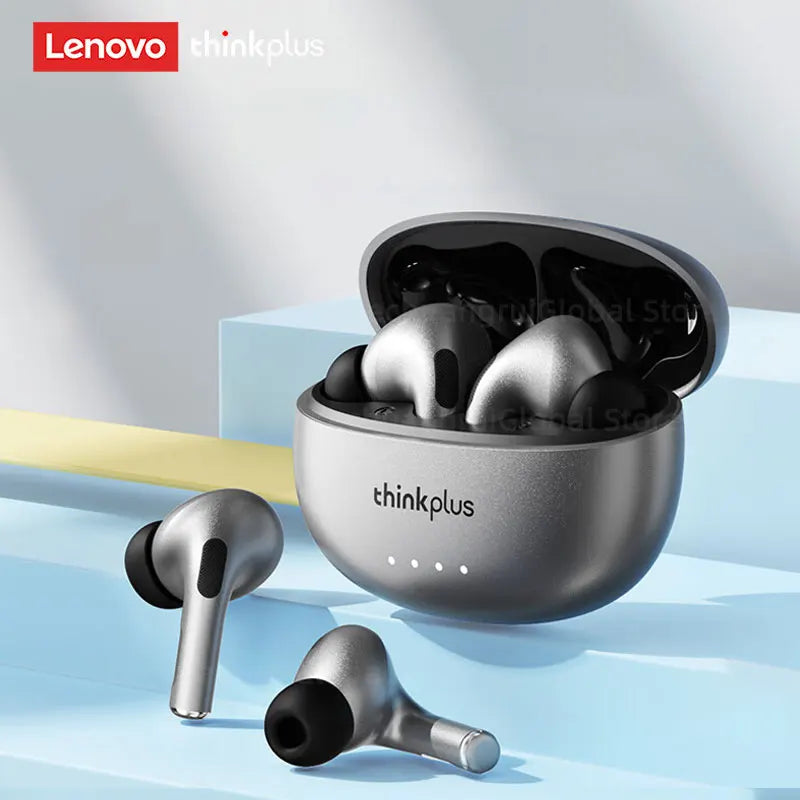 Lenovo LP5 Pro Wireless Earbuds - Low Latency Gaming Headset LP5 Pro Gray Tidesmit