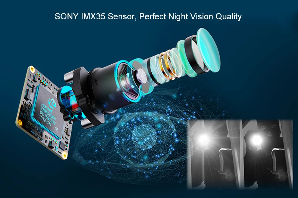 5MP PTZ Wifi ip Camera Outdoor Dome 5X Optical Zoom POE Audio Onvif P2P IMX335 Human tracking CCTV Security Camera