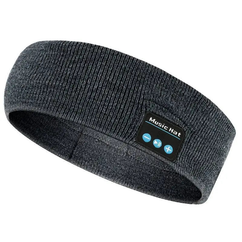 Wireless Sports Headband - Sweat-Absorbent Audio Headset for Training Bluetooth style 1 Size fits all Tidesmit