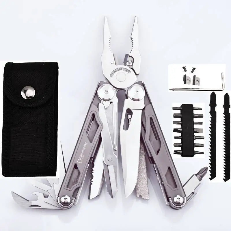 Daicamping DL30 DL301 DL7 Outdoor Camping EDC Plier Set Multifunctional Multitools Hand Multi Tool Folding Multi-tool Kit