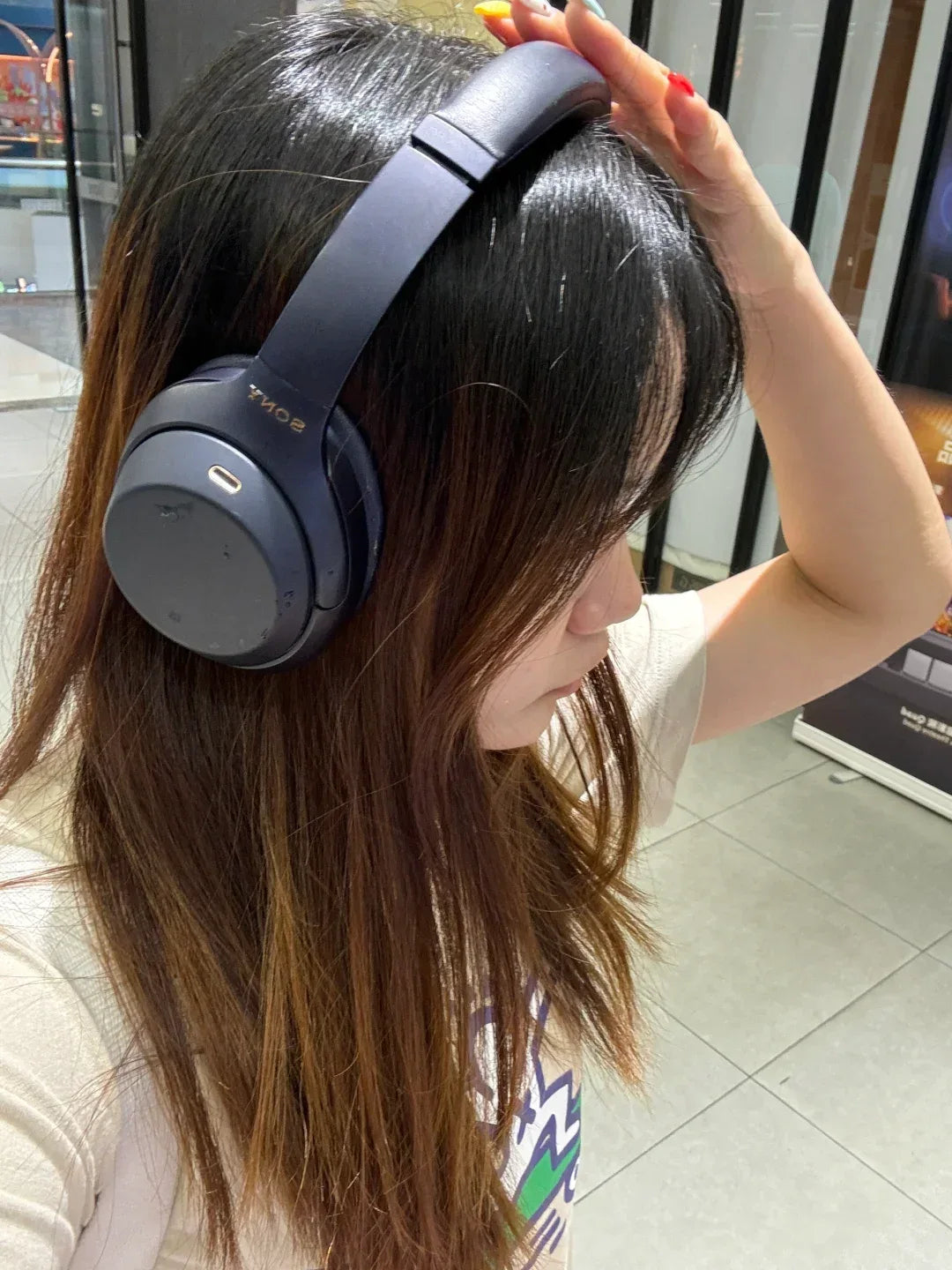 SONY WH-1000XM4 Wireless Noise Canceling Headphone Multi-point Bluetooth Connection Built-in microphone Fast charging NFC BT5.0 Tidesmit