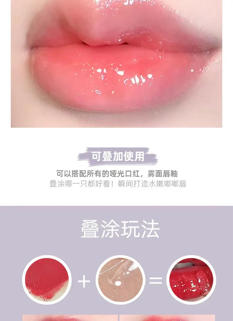 Peach Milk Lip Oil | Nourishing Cruelty-Free Lip Treatment Lip Care Tidesmit