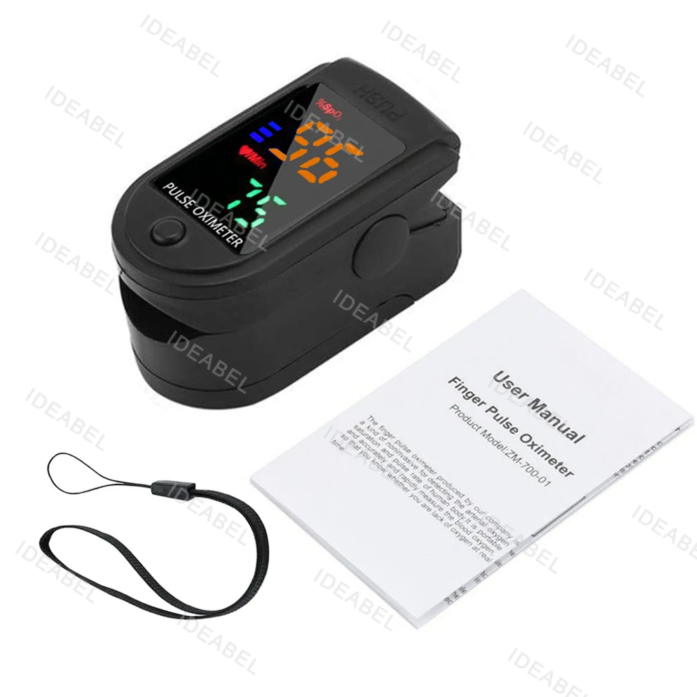 1-10P Finger Pulse Oximeter OLED Blood Oxygen Saturation Heart Rate Monitor Oxymeters Medical With Respiratory Digital Oximeter