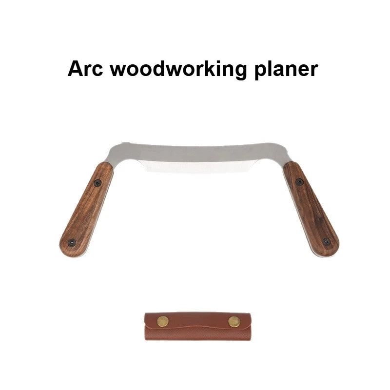 Draw Shave Tool High Speed Steel Comfortable Non Slip Handle Multifunctional Debarking Hand Tool for Woodworking Draw Shave Tool