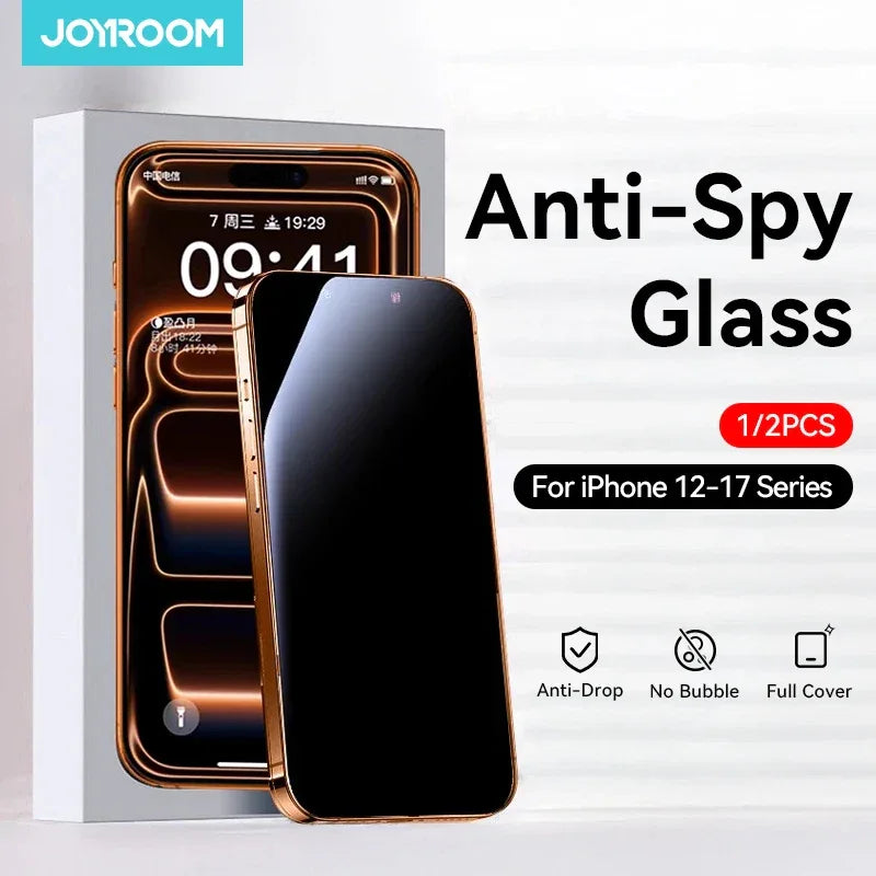 Anti-Spy Screen Protector for iPhone 17 Pro Max - 9H Tempered Glass China Mainland Tidesmit