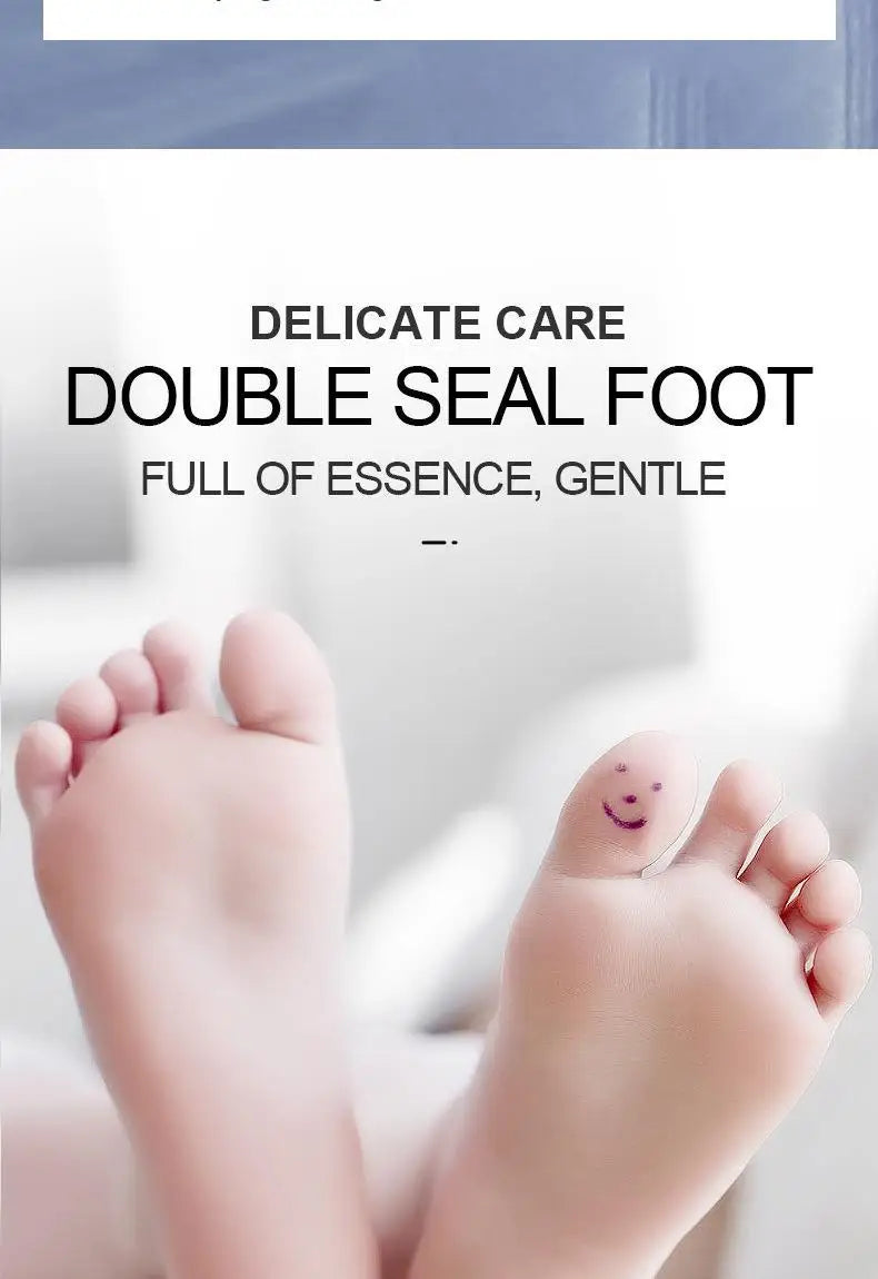 Lavender Foot Mask Moisturizing Exfoliating Treatment - 5 Pairs Set Scrubs Treatments Tidesmit