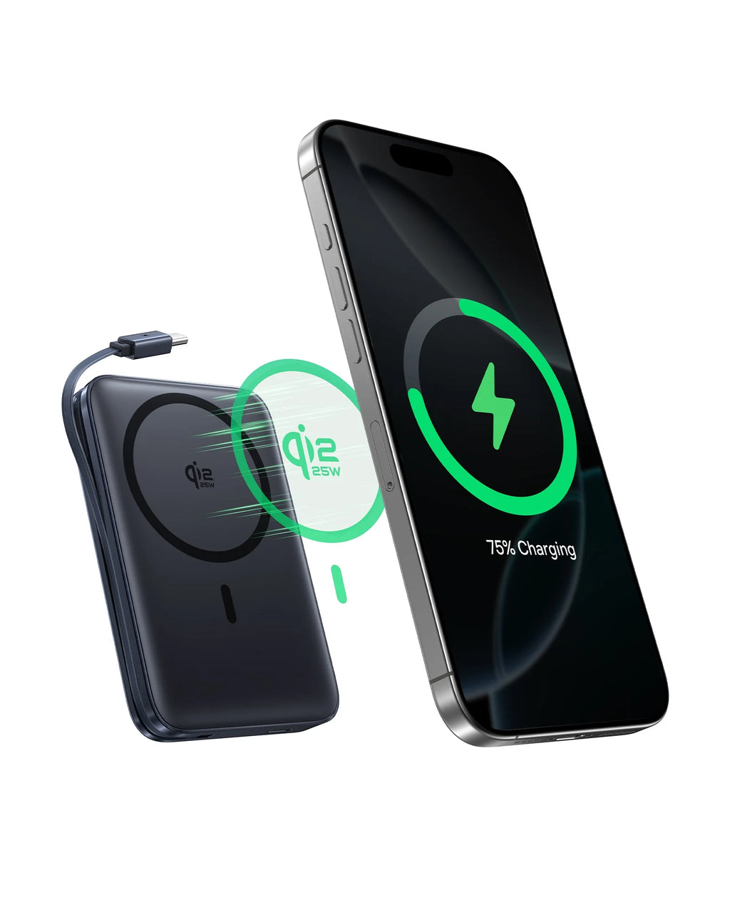 Magnetic Wireless Fast Charging Power Bank 10000mAh - 45W PD Delivery Tidesmit