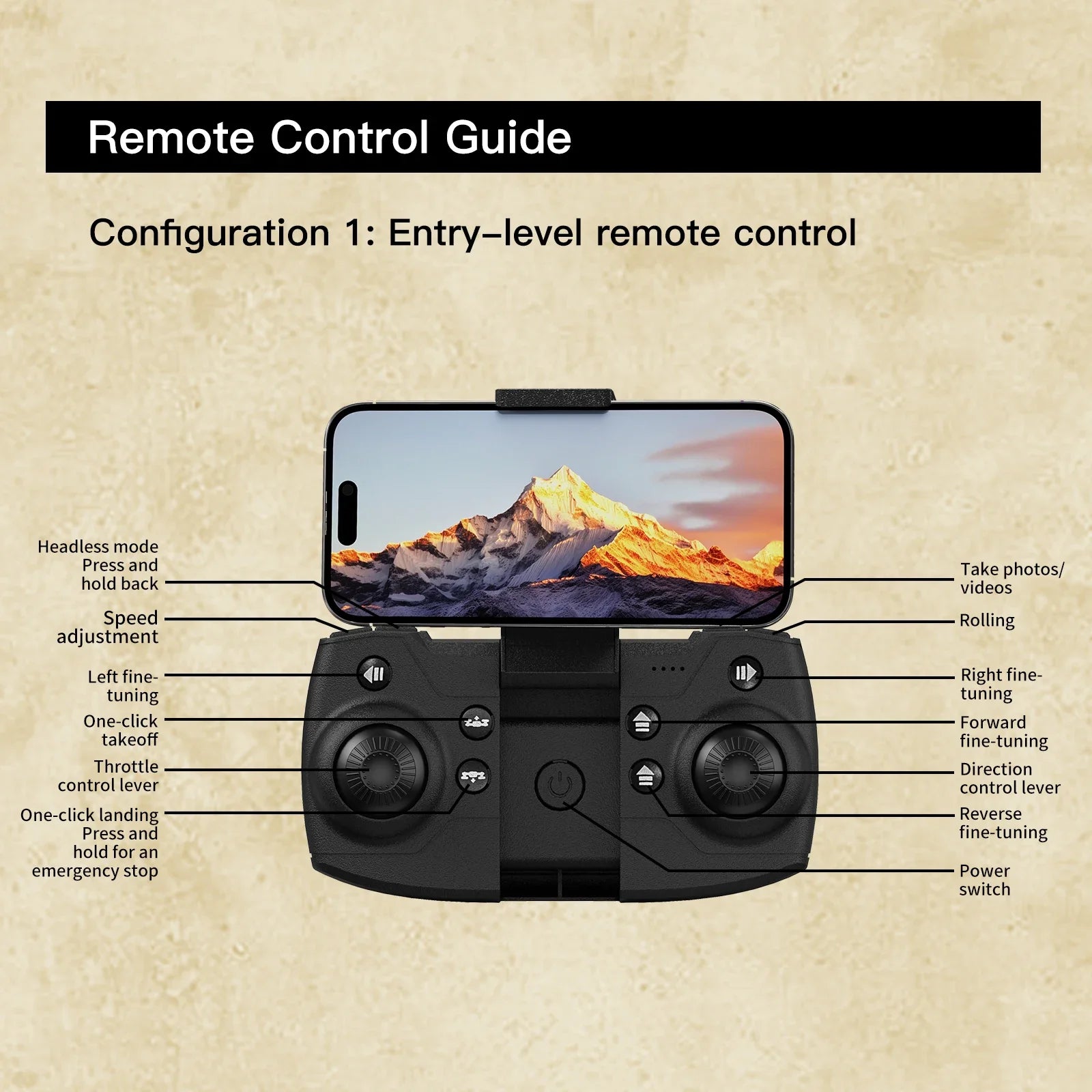 4K Camera Drone for Kids with Screen - Foldable Remote Control Quadcopter Tidesmit