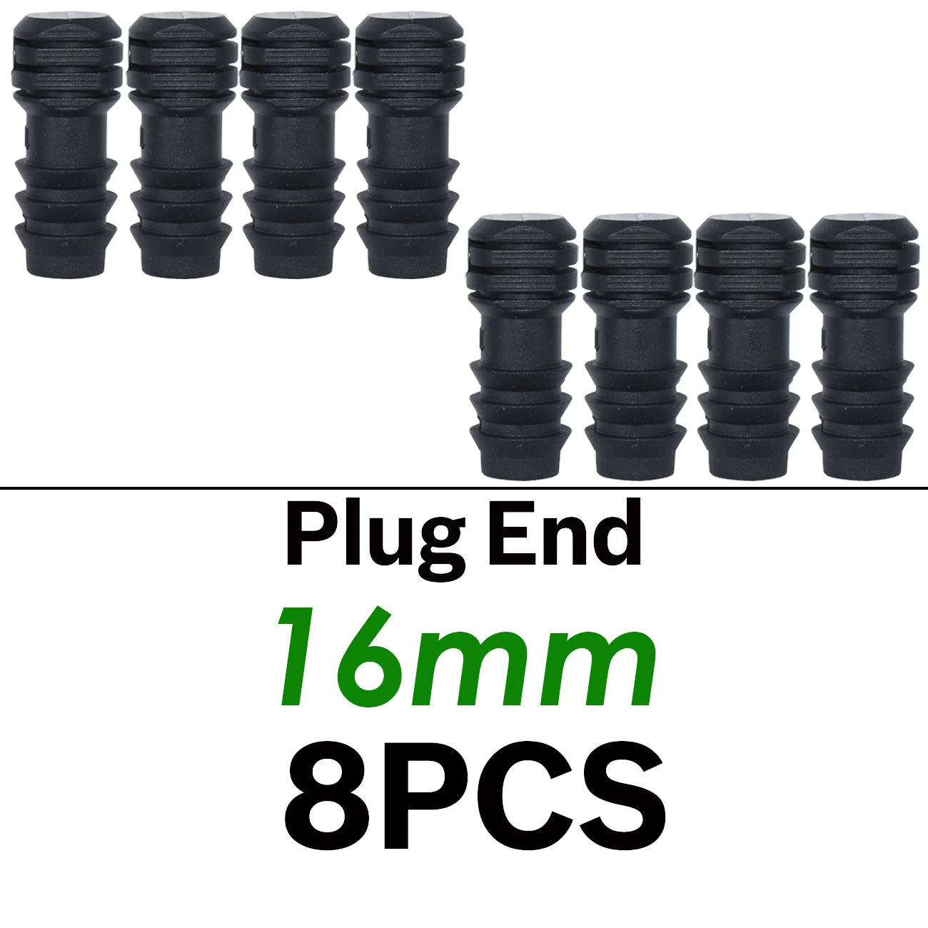 1/2" 3/4" Male Female Thread Connector To Barb 16mm 20mm 25mm PE Hose Adapter Tee Elbow Garden Irrigation Drip Watering System