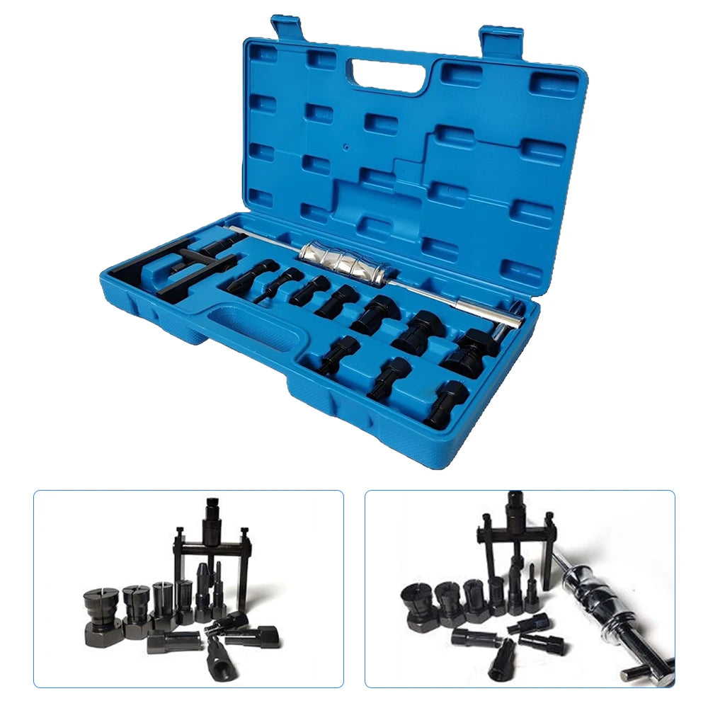 Podofo 8-32MM Inner Bearing Puller Set Internal Bearing Extractor Kit Slide Hammer Bearing Puller Insert Bearing Remover Tool