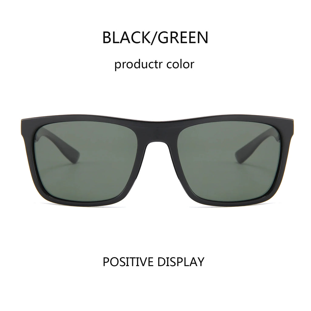 Polarized Square Sunglasses - Retro UV400 Driving Eyewear for Clarity Tidesmit