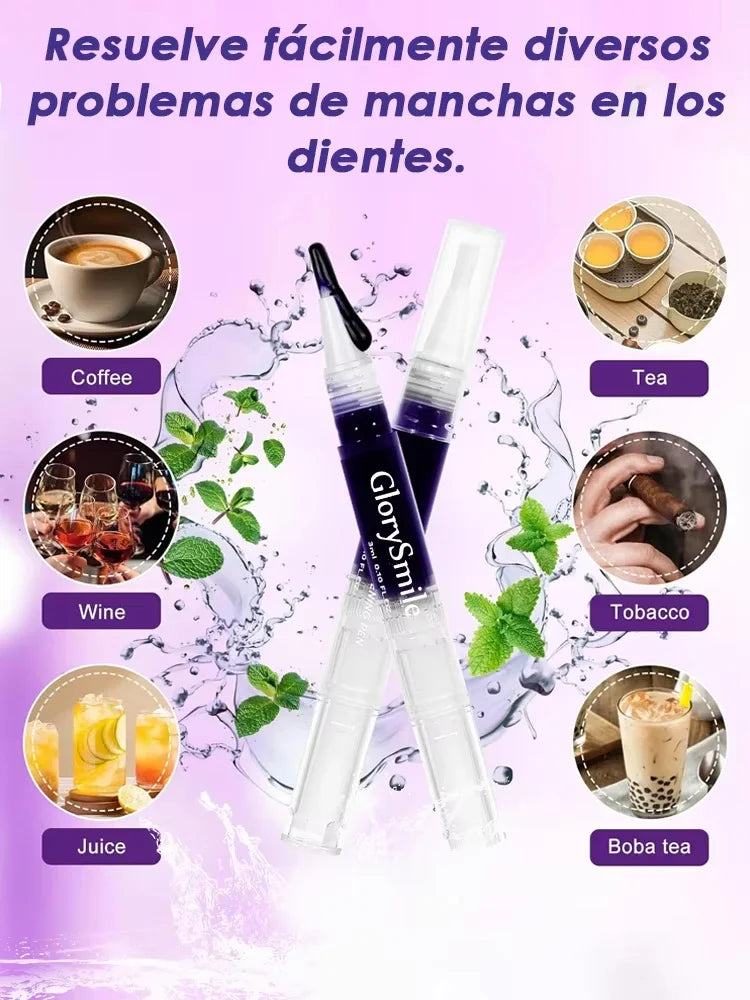 Teeth Whitening Pen for Sensitive Teeth | Gentle Stain Remover Lip Care Tidesmit