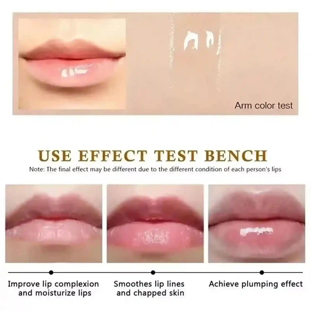 Lip Plumper Oil: Instant Volumizing Hydration & Moisture Care Lip Care Tidesmit