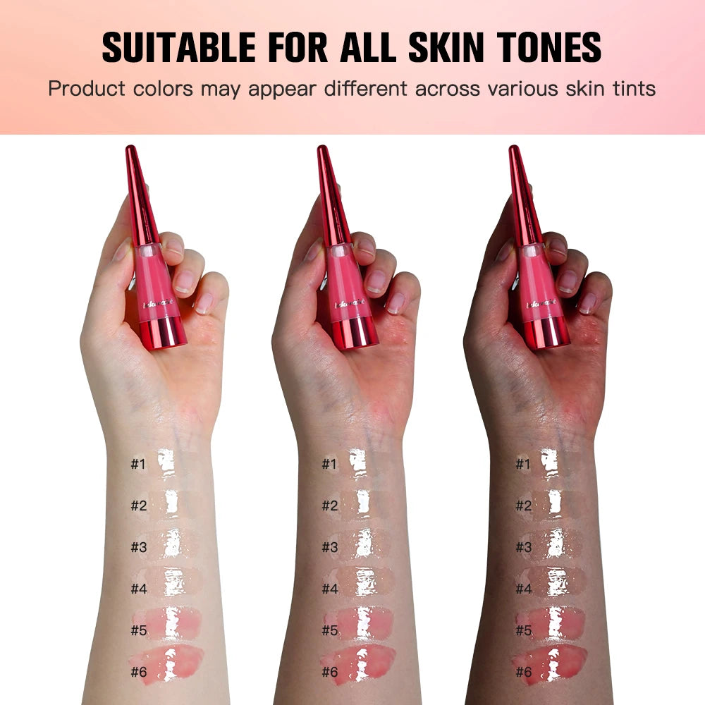 Lip Plumper Gloss Hydrating Shine - Nourishing Formula for Fuller Lips Lip Care Tidesmit
