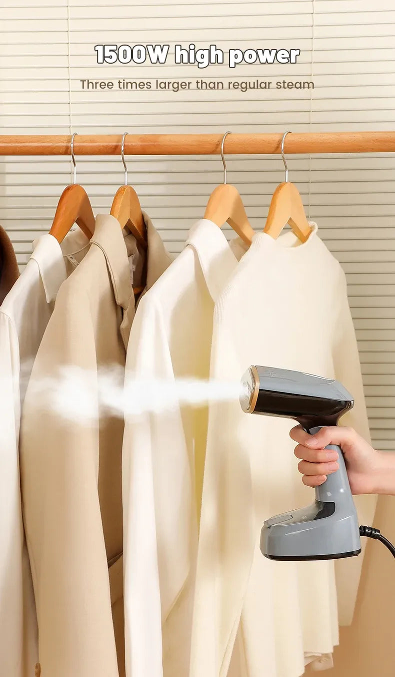 Tidesmit 1500W Foldable Handheld Garment Steamer