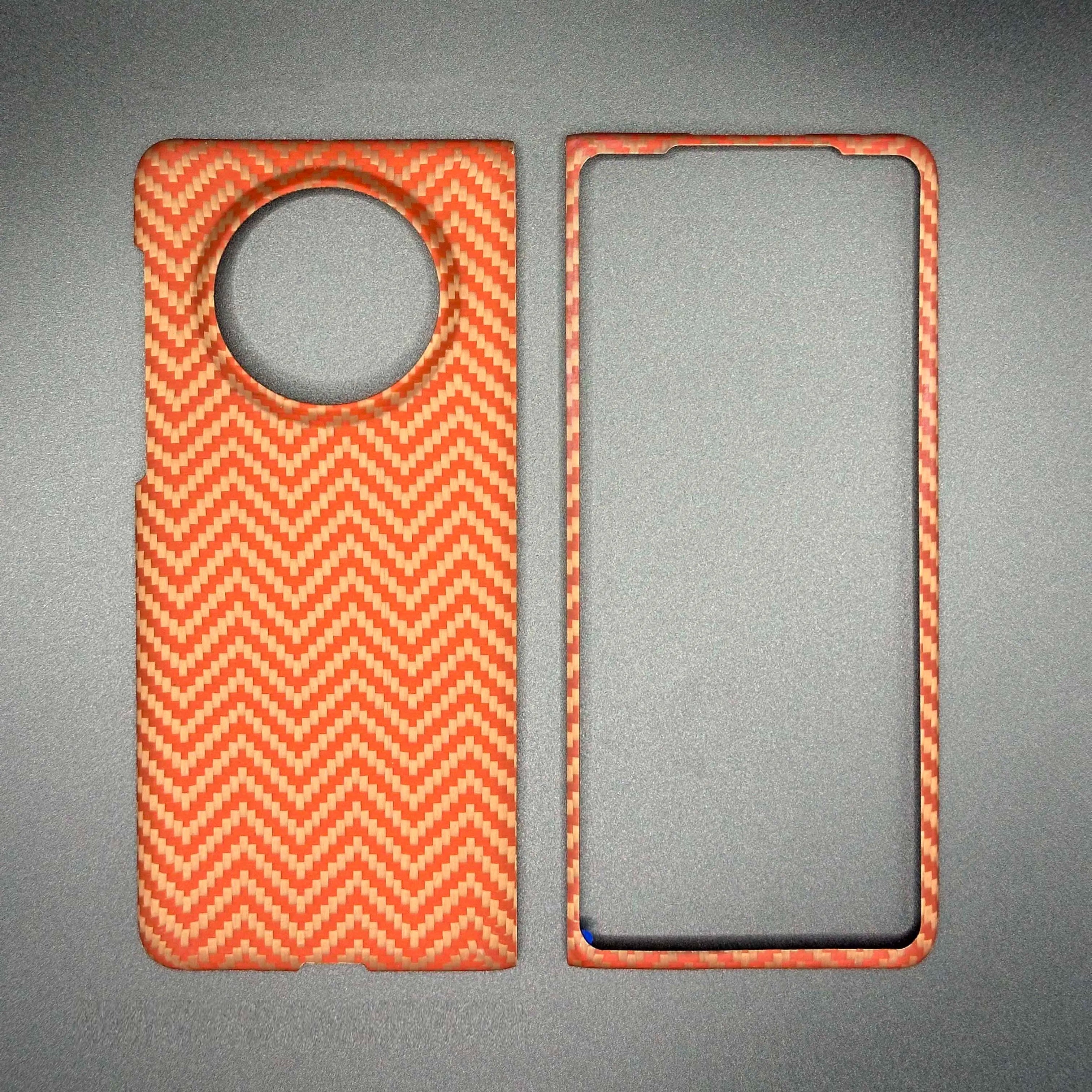 Huawei Mate X3 Magnetic Aramid Fiber Case | Slim Shock-Absorbing Cover Orange MH Magnetic China Mainland Tidesmit