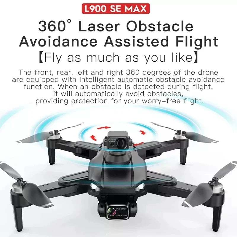 4K GPS Drone with Obstacle Avoidance and FPV Camera | Tidesmit Tidesmit