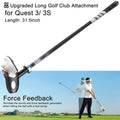 Meta Quest 3 Golf Club Attachment for Immersive VR Swing Training Default Title Tidesmit