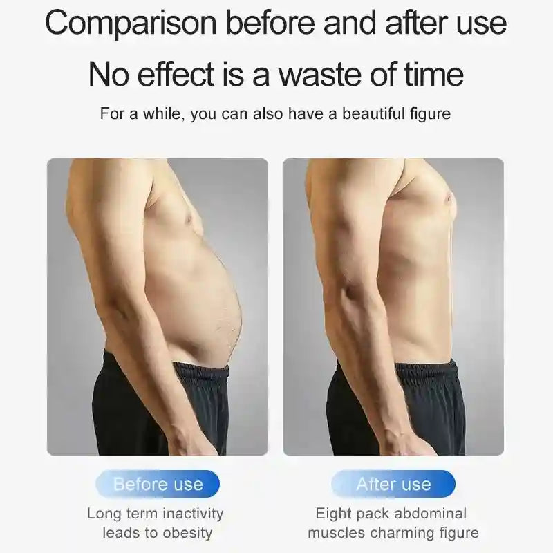 EMS Abdominal Trainer Belt - Rechargeable Muscle Relief Device Body Shaping Massage Equipment Tidesmit