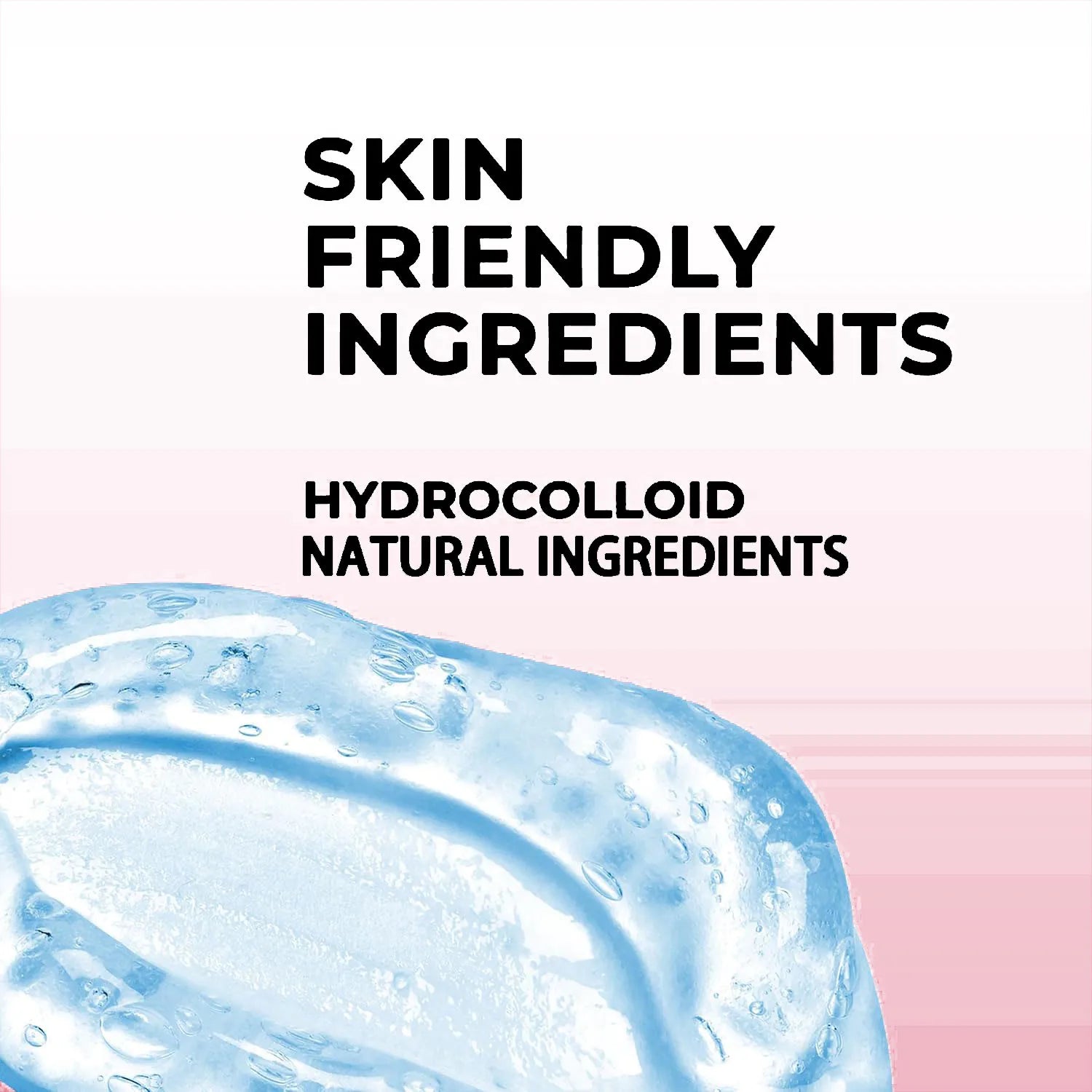 Tidesmit hydrocolloid acne patches for invisible, waterproof facial cleansing and spot care.