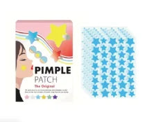 40pcs pieces of multi-color star acne patches, facial acne patches, concealer acne patches, and pimples patches, ultra-thin.