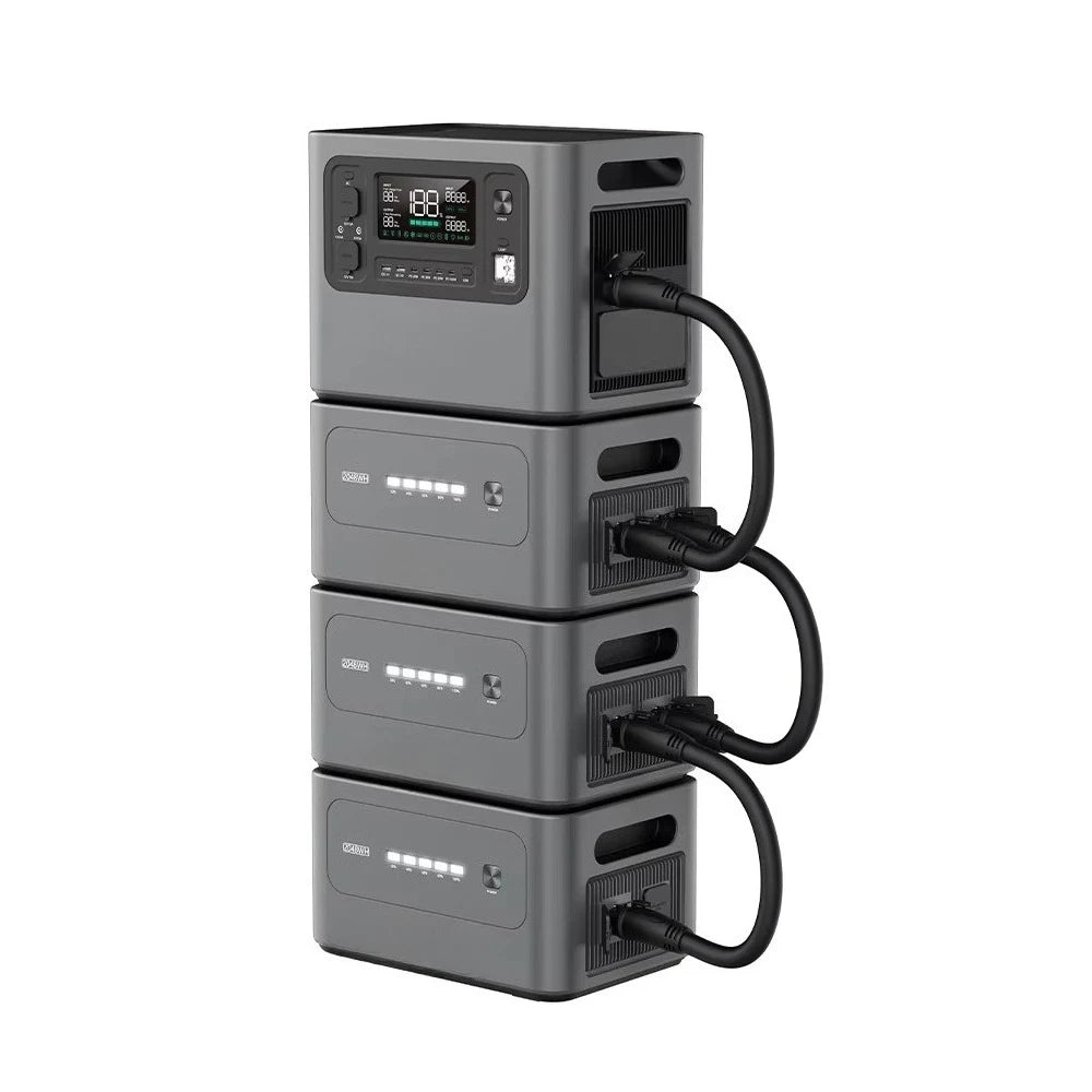 Aferiy  AF-P280-B 4 Times 2048Wh Lfepo4 Heavy Duty Solar Generator Vice Packs Storage System Expandable Battery Sea freight
