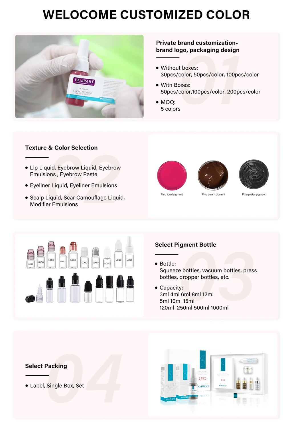 Eyebrow Tattoo Ink - Professional 5ml Microblading Pigment for PMU Machines Permanent Makeup Machines Tidesmit