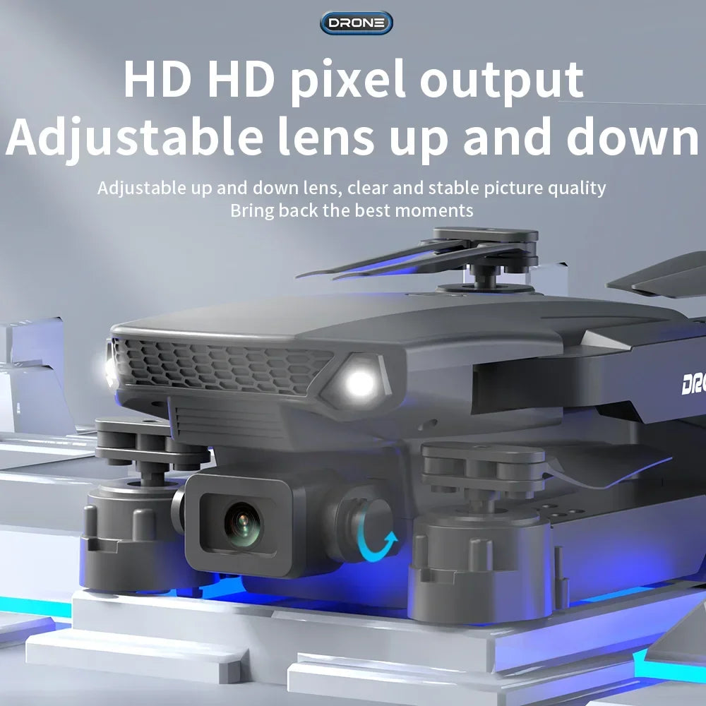 4K Foldable Camera Drone with Dual HD Lenses - Tidesmit Tidesmit
