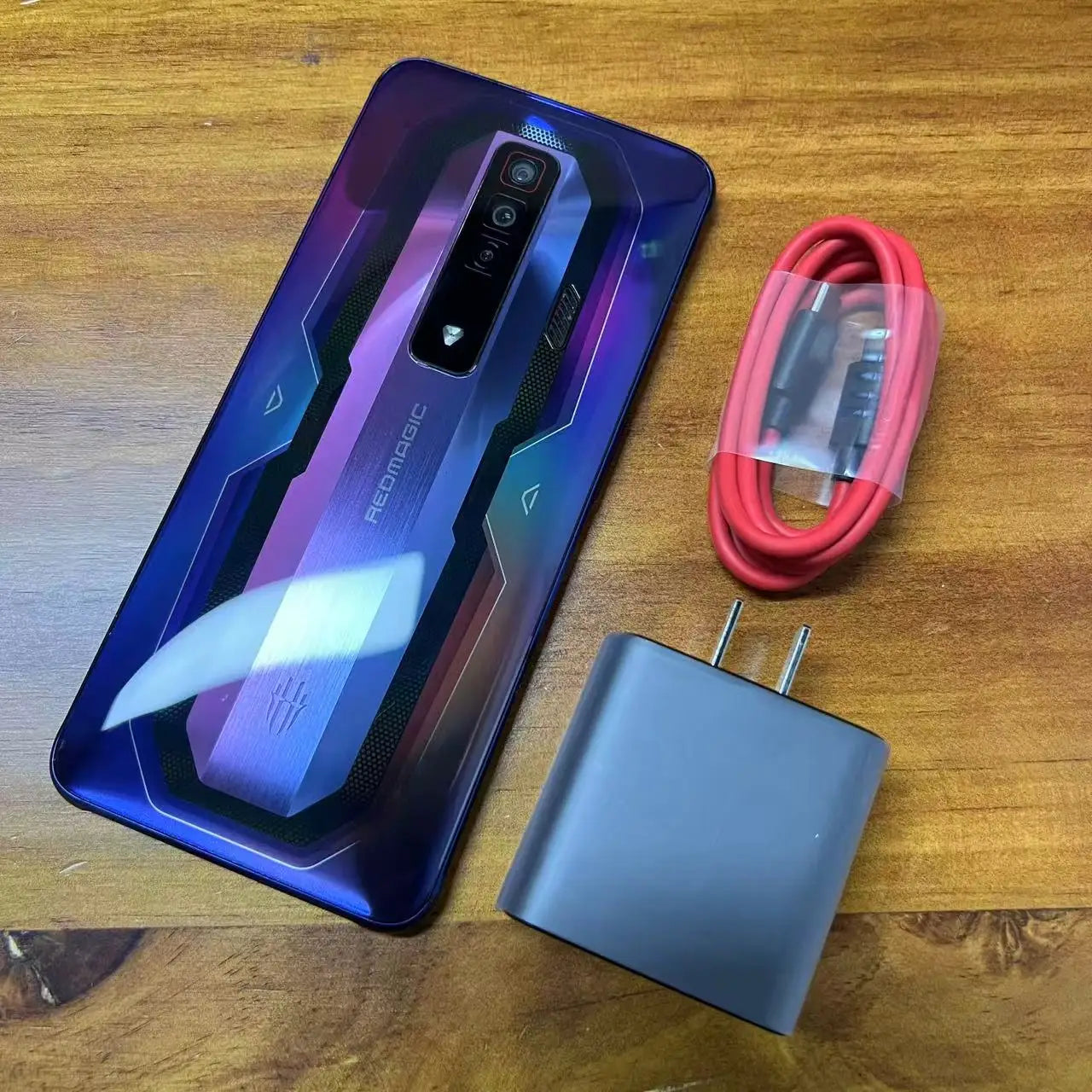 Red Magic 7 Series Phone Case: Military-Grade Shock-Absorbing Cover 7 12G 128G Purple Tidesmit