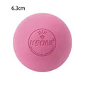 Massage Lacrosse Ball for Deep Tissue Relief and Muscle Recovery Relaxation Treatment 1pink Tidesmit